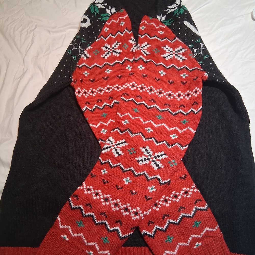 NWT - Ugly Christmas Sweater - Light It Up Polar Bear in Christmas Colors Size L - Picture 4 of 7